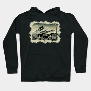 Run With The Horses by Basement Mastermind Hoodie